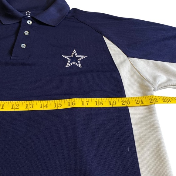 Dallas Cowboys Navy Blue Polo, M - Picture 5 of 9